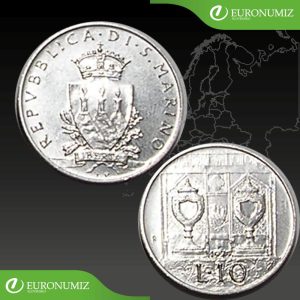 10 LIR 1979 SAN MARINO