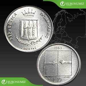 10 LIR 1983 SAN MARINO