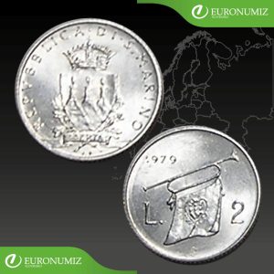2 LIRI 1979 SAN MARINO