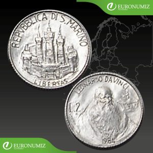 2 LIRI 1984 SAN MARINO