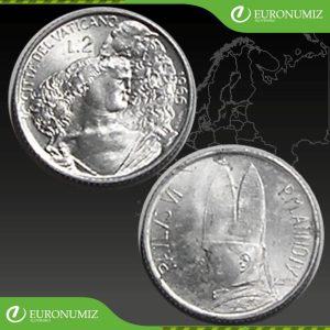 2 LIRI 1966 VATIKAN PAVOL VI