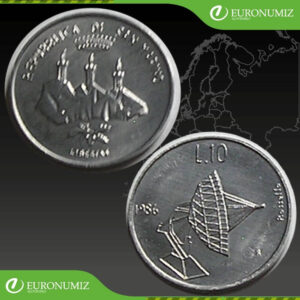 10 LIR 1986 SAN MARINO