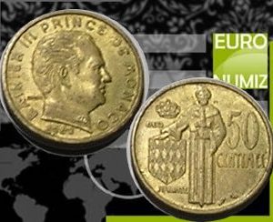 50 CENTIMES 1962 MONAKO