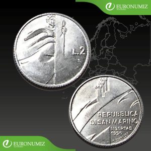 2 LIRI 1990 SAN MARINO