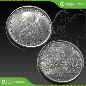 100 LIR 1962 VATIKAN  JAN XXIII