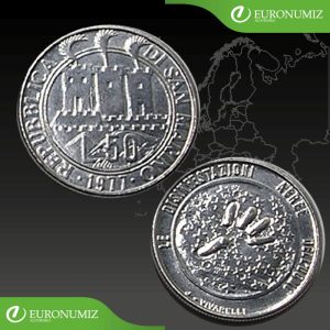 50 LIR 1977 SAN MARINO