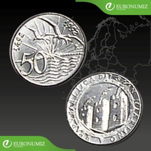 50 LIR 1992 SAN MARINO