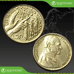 20 LIR 1988 VATIKAN JAN PAVOL II