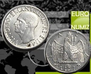 1 LIRA 1942 TALIANSKO