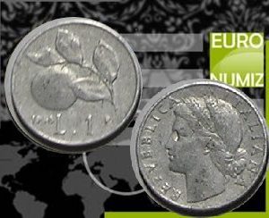 1 LIRA 1948 TALIANSKO