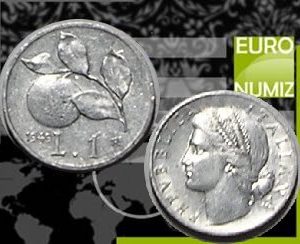 1 LIRA 1949 TALIANSKO