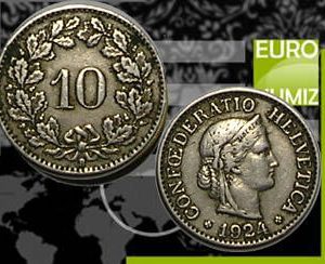 10 RAPPEN 1924 SVAJCIARSKO