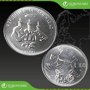 100 LIR 1986 SAN MARINO