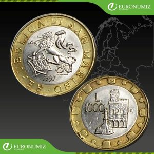 1000 LIR 1997 SAN MARINO