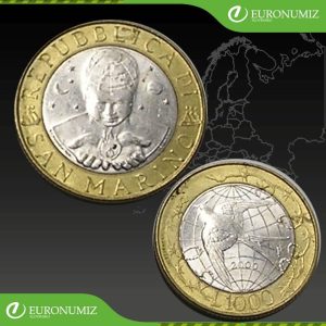 1000 LIR 2000 SAN MARINO