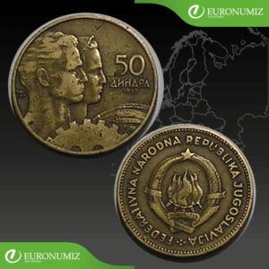 50 DINARA 1955 JUHOSLAVIA