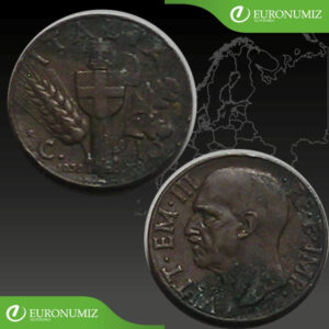10 CENTESIMI 1938 TALIANSKO