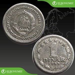 1 DINAR 1965 JUHOSLAVIA