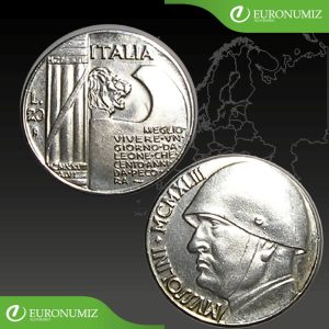 20 LIR TALIANSKO  MUSSOLINI