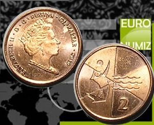 2 PENCE 2019 GIBRALTAR