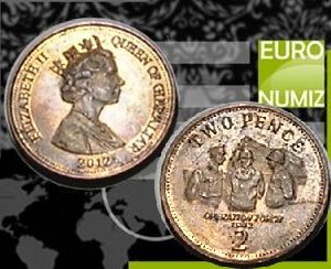 2 PENCE 2012 GIBRALTAR