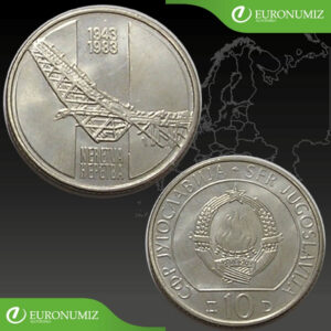 10 DINAR 1983 JUHOSLAVIA