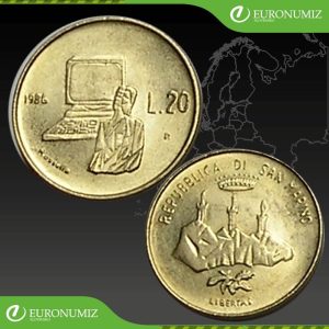 20 LIR 1986 SAN MARINO
