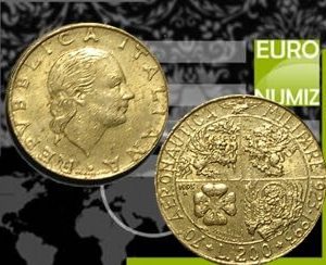 200 LIR 1993 TALIANSKO