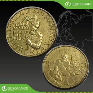 200 LIR 1994 SAN MARINO