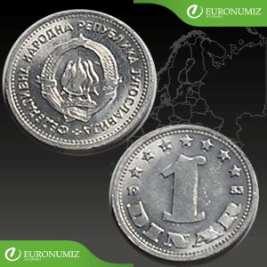 1 DINAR 1953 JUHOSLAVIA