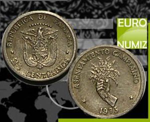 2,5 CENTESIMOS 1973 PANAMA