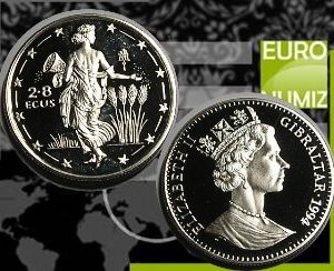2,8 ECUS 1994 GIBRALTAR