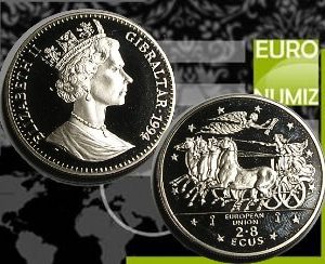 2,8 ECUS 1994 GIBRALTAR