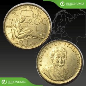 200 LIR 1980 TALIANSKO