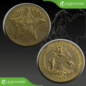 ONE CENT 1974 BAHAMY