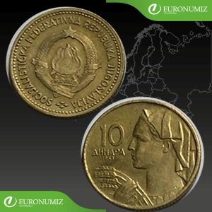 10 DINARA 1963 JUHOSLAVIA