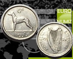 6 PENCE 1928 IRSKO
