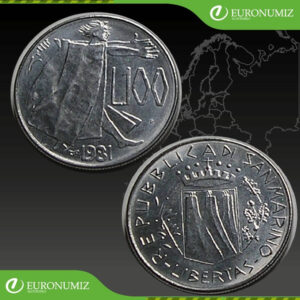 100 LIR 1981 SAN MARINO