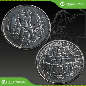 100 LIR 1978 SAN MARINO