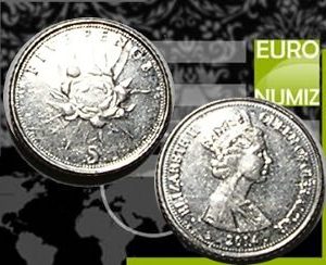 5 PENCE 2014 GIBRALTAR