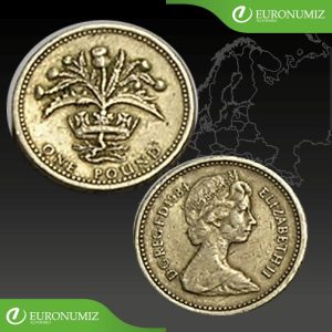 ONE POUND 1984 VELKA BRITANIA