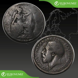 HALF PENNY 1919 VELKA BRITANIA