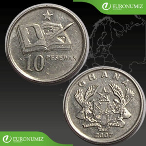 10 PESEWAS 2007 GHANA