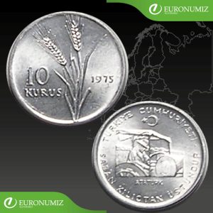 10 KURUS 1975 TURECKO