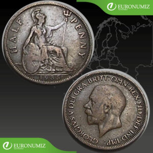 HALF PENNY 1935 VELKA BRITANIA