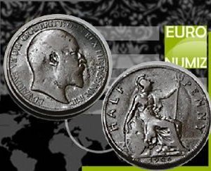 HALF PENNY 1906 VELKA BRITANIA