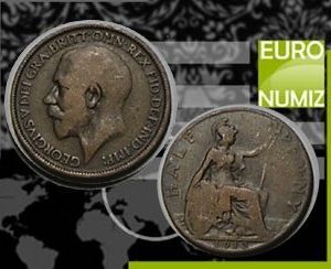 HALF PENNY 1913 VELKA BRITANIA