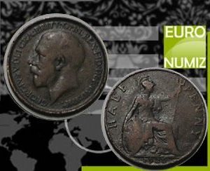 HALF PENNY 1920 VELKA BRITANIA