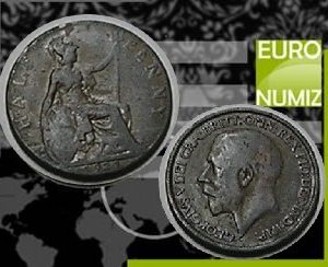 HALF PENNY 1921 VELKA BRITANIA