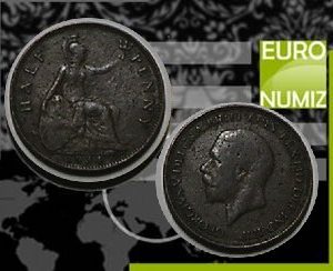 HALF PENNY 1934 VELKA BRITANIA